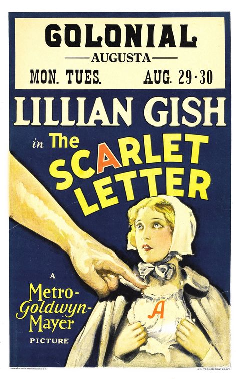 The Scarlet Letter Movie Poster