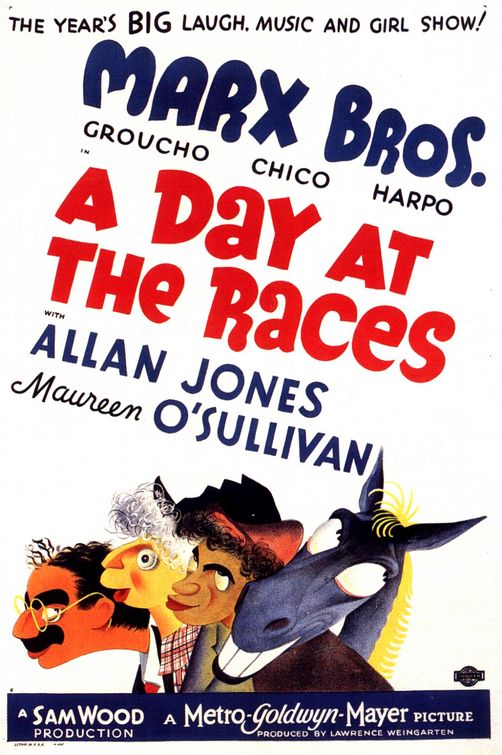 A Day at the Races Movie Poster