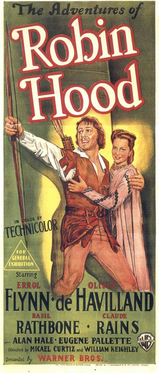 The Adventures of Robin Hood Movie Poster