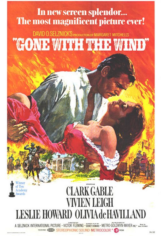 Gone With the Wind Movie Poster