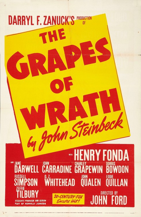 The Grapes of Wrath Movie Poster