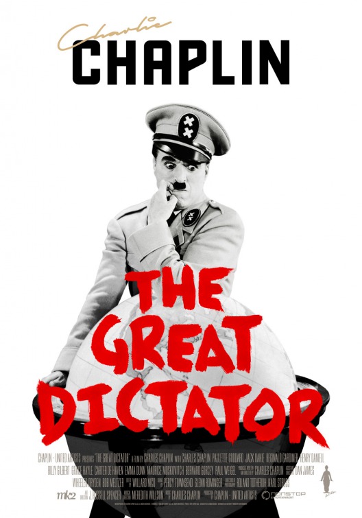 The Great Dictator Movie Poster