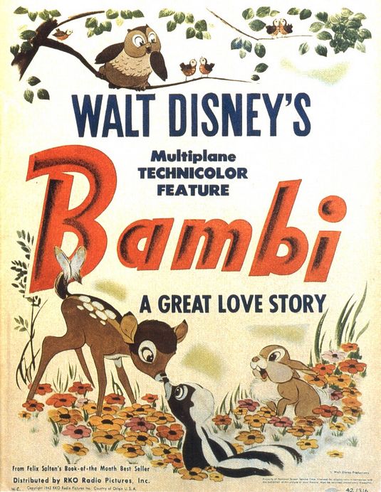 Bambi Movie Poster