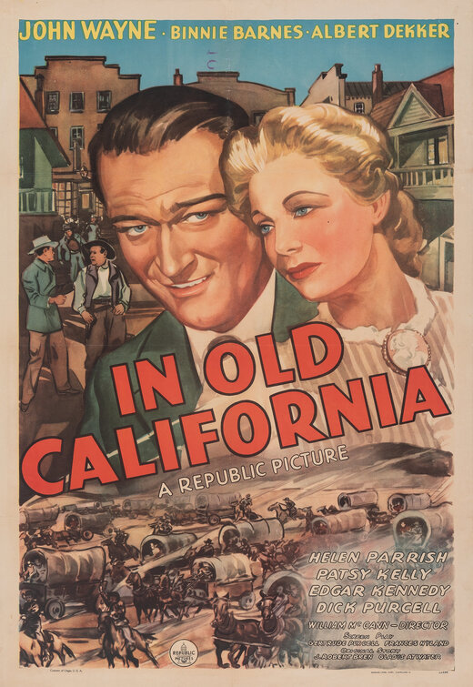 In Old California Movie Poster