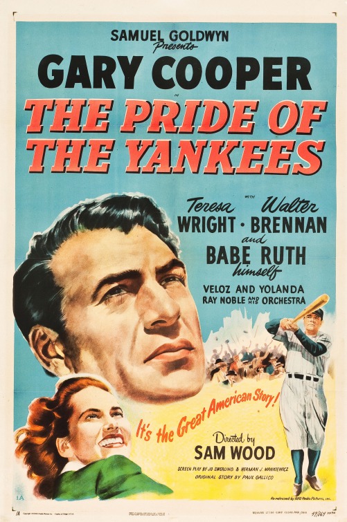 The Pride of the Yankees Movie Poster