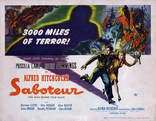 Saboteur Movie Poster