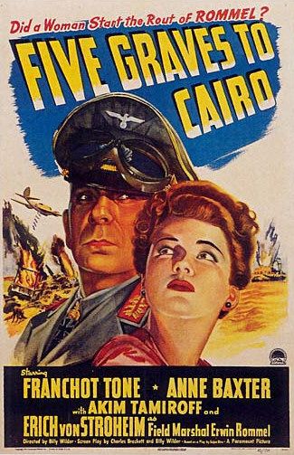 Five Graves to Cairo Movie Poster