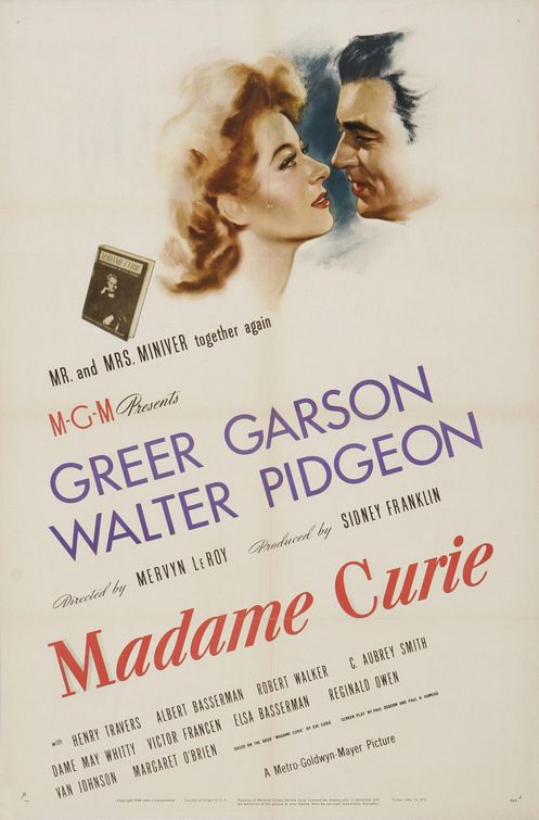 Madame Curie Movie Poster