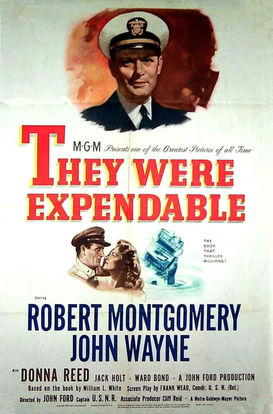 Extra Large Movie Poster Image for They Were Expendable (#1 of 2)