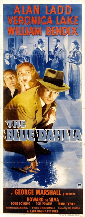 The Blue Dahlia Movie Poster