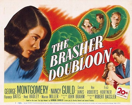 The Brasher Doubloon Movie Poster