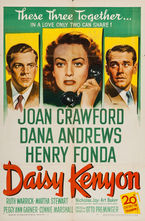 Daisy Kenyon Movie Poster