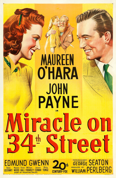 Miracle on 34th Street Movie Poster