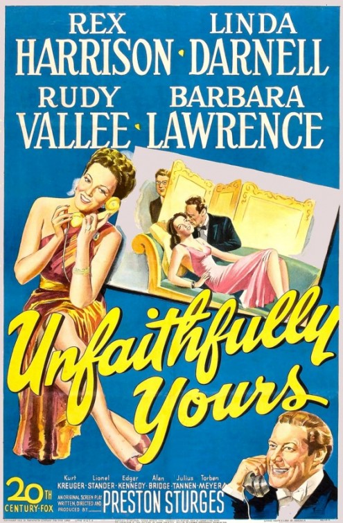 Unfaithfully Yours Movie Poster