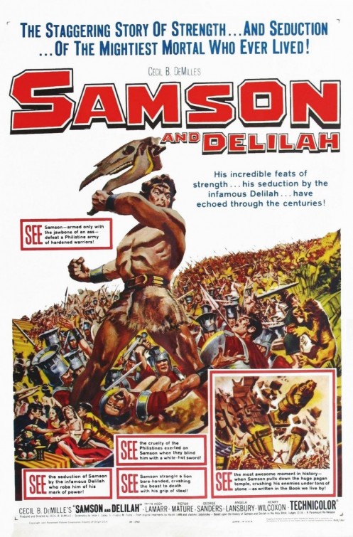 Samson and Delilah Movie Poster