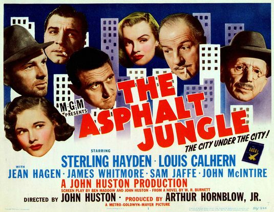 The Asphalt Jungle Movie Poster