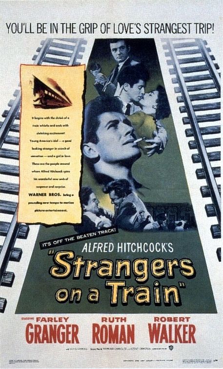 Strangers on a Train Movie Poster