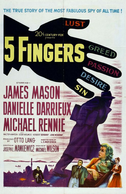 5 Fingers Movie Poster