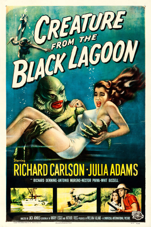 Creature from the Black Lagoon Movie Poster