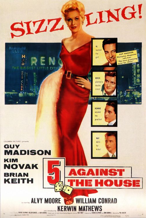 5 Against the House Movie Poster