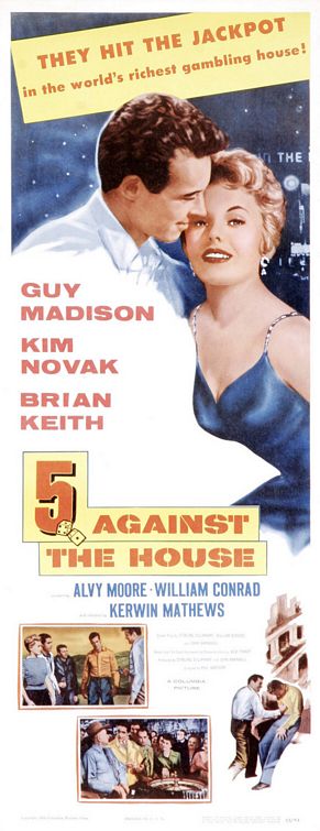 5 Against the House Movie Poster