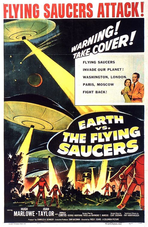 Earth vs. the Flying Saucers Movie Poster