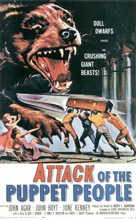 Attack of the Puppet People Movie Poster