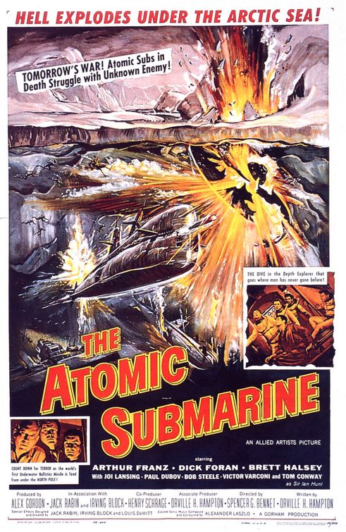 The Atomic Submarine Movie Poster