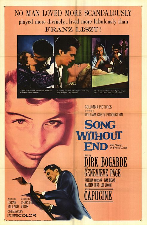 Song Without End Movie Poster