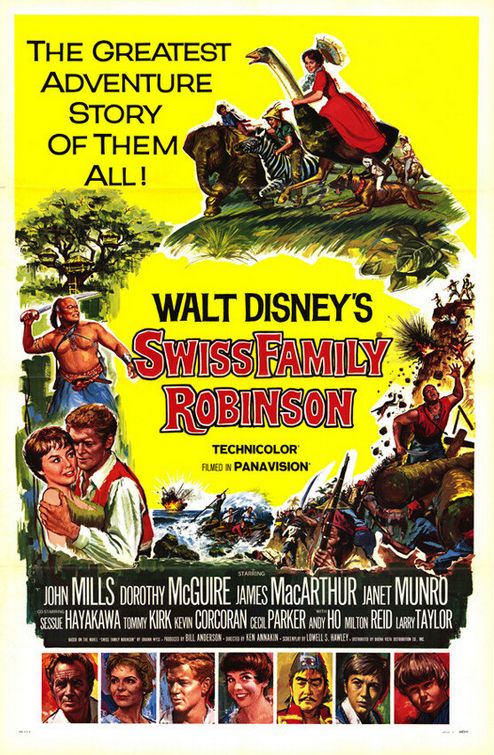 Swiss Family Robinson Movie Poster