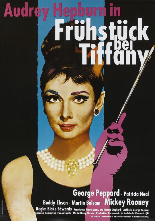 Breakfast at Tiffany's Movie Poster