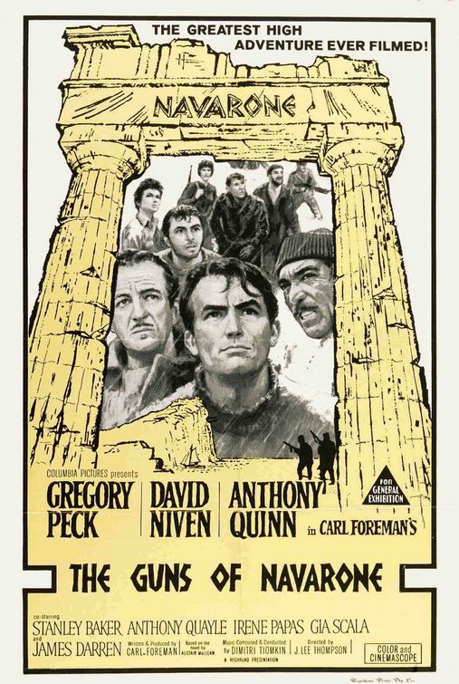 The Guns of Navarone Movie Poster