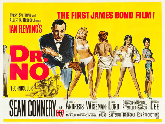 Dr. No Movie Poster