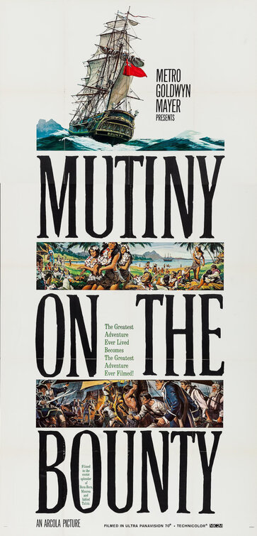 Mutiny on the Bounty Movie Poster