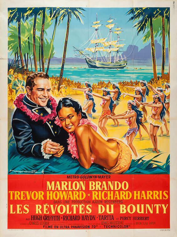 Mutiny on the Bounty Movie Poster