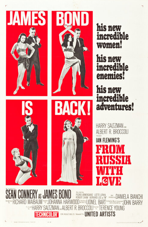 From Russia With Love Movie Poster