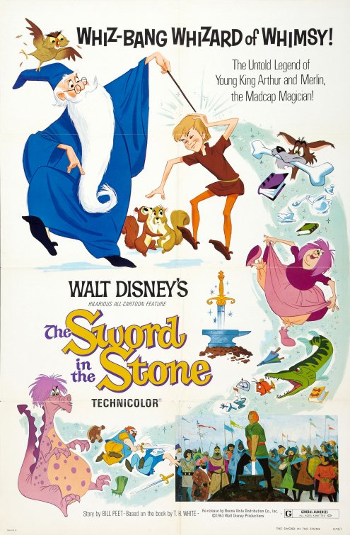 The Sword in the Stone Movie Poster