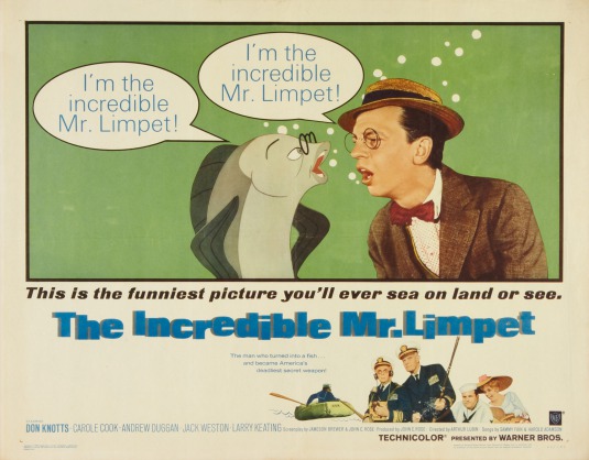 The Incredible Mr. Limpet Movie Poster