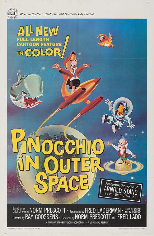 Pinocchio in Outer Space Movie Poster