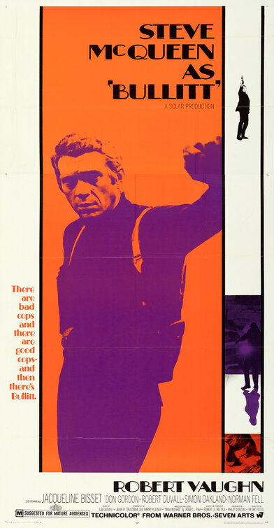 Bullitt Movie Poster