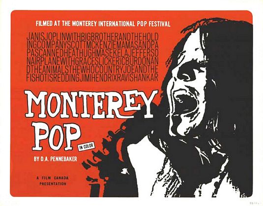 Monterey Pop Movie Poster