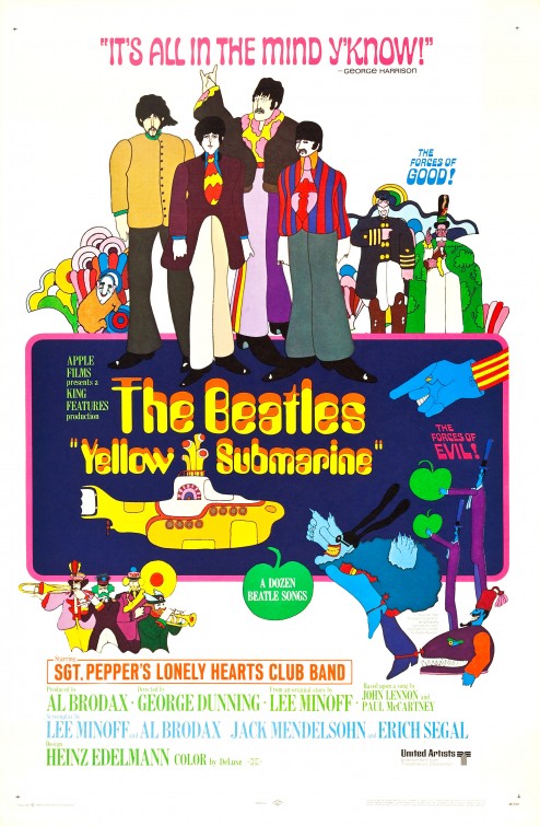 Yellow Submarine Movie Poster