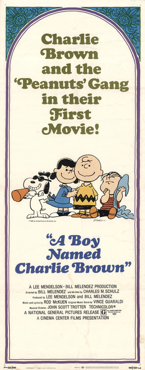 A Boy Named Charlie Brown Movie Poster