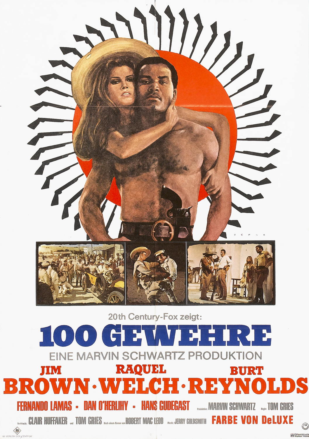 Extra Large Movie Poster Image for 100 Rifles (#7 of 9)