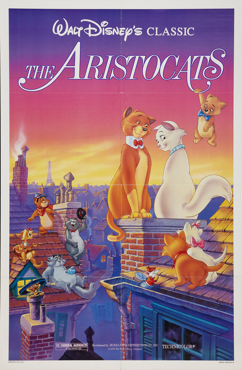 The Aristocats Movie Poster