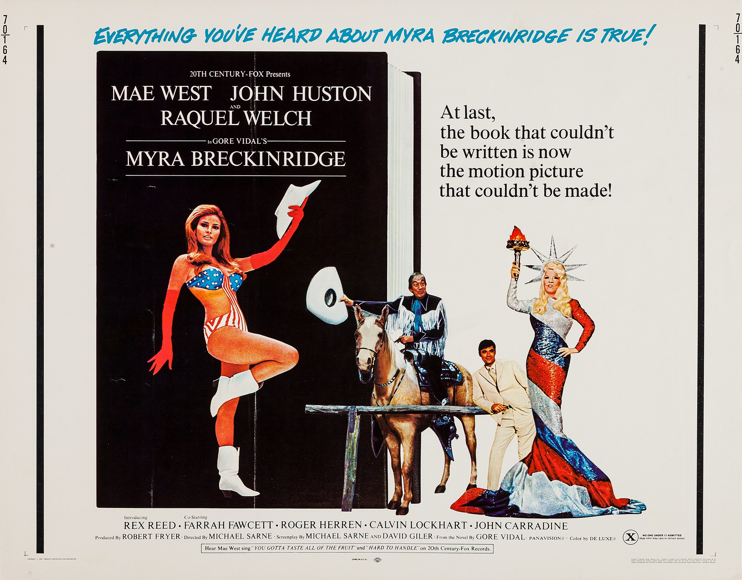 Mega Sized Movie Poster Image for Myra Breckinridge (#2 of 4)