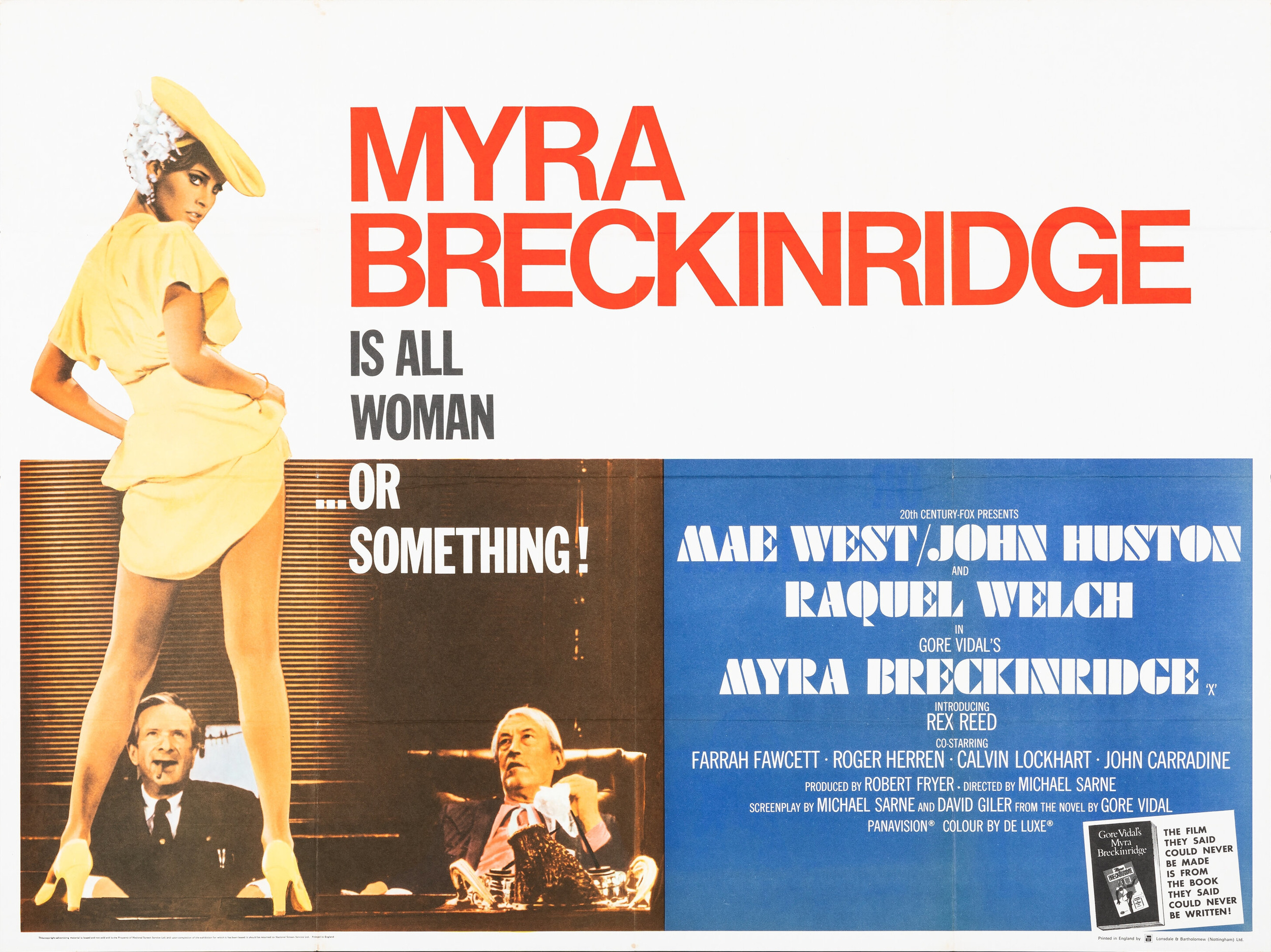 Mega Sized Movie Poster Image for Myra Breckinridge (#3 of 4)