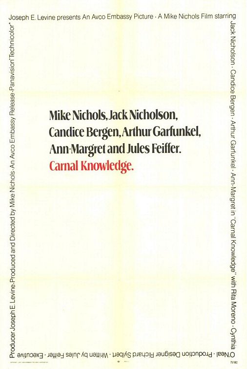 Carnal Knowledge Movie Poster