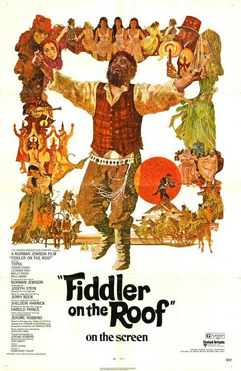 Fiddler on the Roof Movie Poster