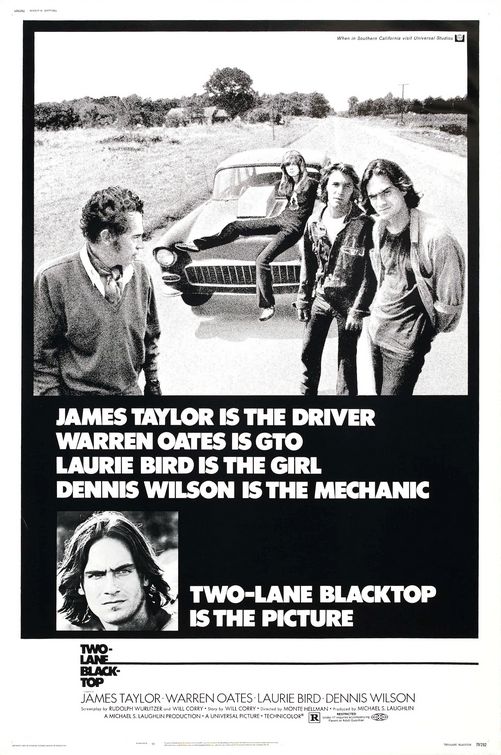 Two-Lane Blacktop Movie Poster